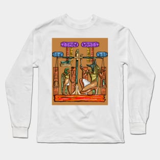 THE WEIGHING OF HEART CEREMONY Long Sleeve T-Shirt